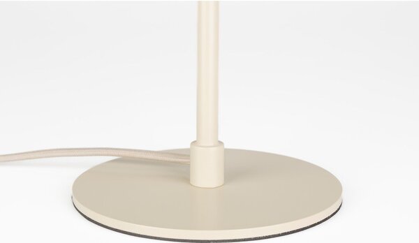 Бежова метална настолна лампа (височина 32 cm) Wubbo – White Label
