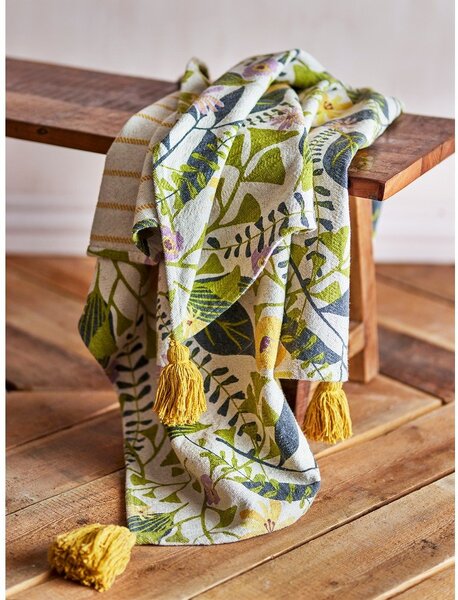 Одеяло от рециклиран памук 130x160 cm Camelie – Bloomingville