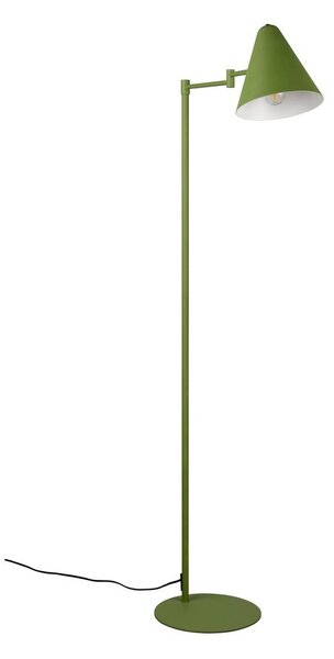 Зелена подова лампа с огъваща се структура (височина 126,5 cm) Cosima – Trio