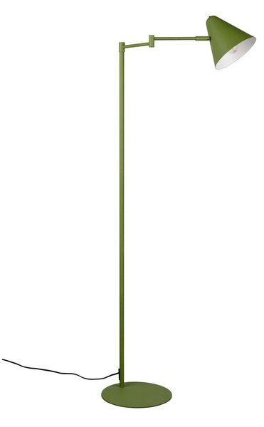 Зелена подова лампа с огъваща се структура (височина 126,5 cm) Cosima – Trio