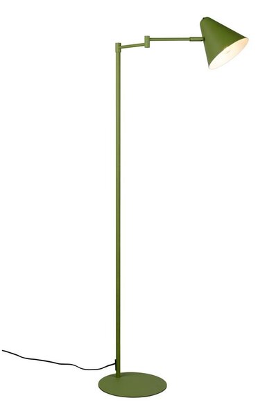 Зелена подова лампа с огъваща се структура (височина 126,5 cm) Cosima – Trio
