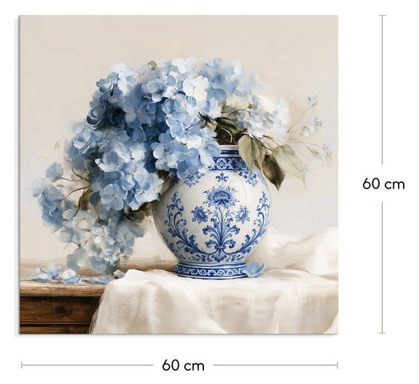 Печатна върху платно картина 60x60 cm Porcelain Vase – Styler