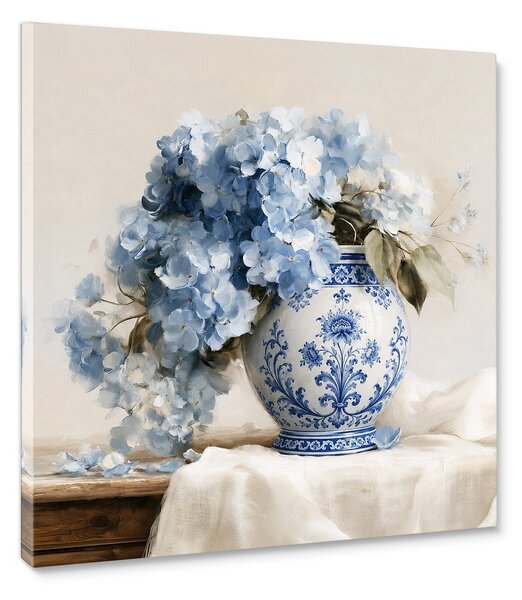 Печатна върху платно картина 60x60 cm Porcelain Vase – Styler