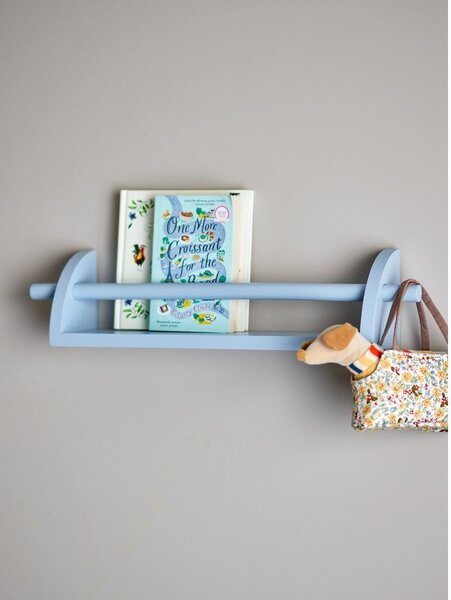 Син детски рафт от масивна Пауловния 60 cm Mingus – Bloomingville Mini