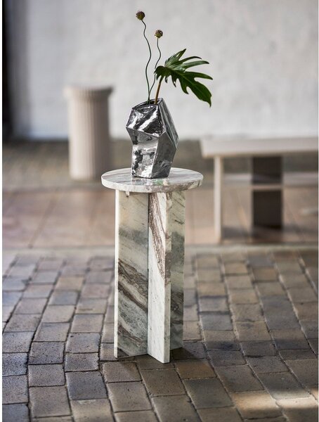 Мраморна кръгла странична масичка ø 30 cm Jasmia – Bloomingville