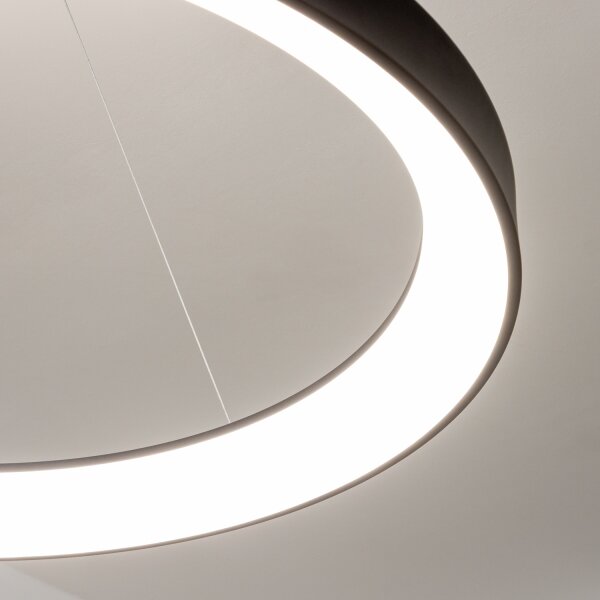 Brilagi - Димируем LED полилей FALCON II LED/108W/230V 3000-6500K Ø 80 см, черен + дистанционно управление
