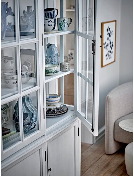 Сини/кремави глинени купички в комплект 4 бр. Eimy – Bloomingville