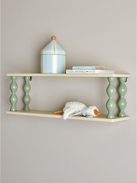Бежов на няколко нива детски рафт 80 cm Bibiola – Bloomingville Mini