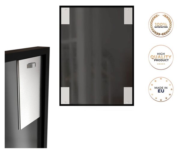 Стенно огледало 69x95 cm Loft Slate – Styler