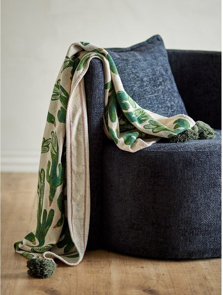 Одеяло от рециклиран памук 130x160 cm Birdliva – Bloomingville