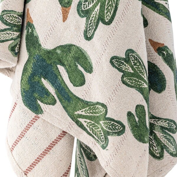 Одеяло от рециклиран памук 130x160 cm Birdliva – Bloomingville