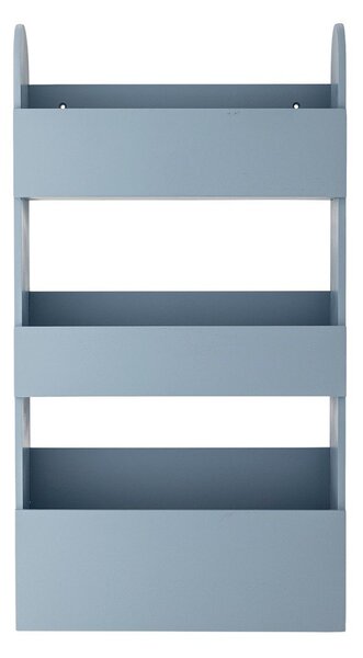 Синя детска библиотека от масивна Пауловния 38x70x12 cm Moris – Bloomingville Mini