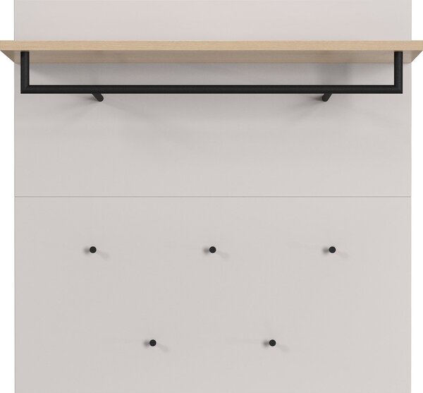 Сиво-бежов/в светло естествен цвят комплект за коридор 96x95x30 cm Cormano – Germania