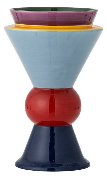 Керамична ръчно рисувана ваза (височина 26,5 cm) Trilla – Bloomingville