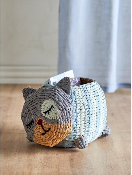 Детска кошница за играчки от воден зюмбюл 30x46x25 cm Mille – Bloomingville Mini