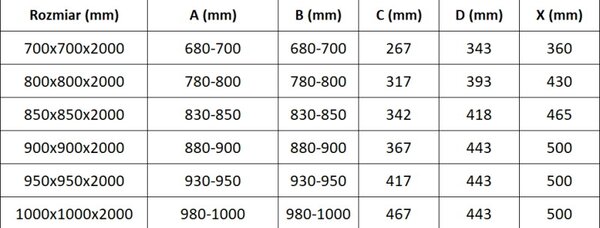 Mexen Exo квадратна плъзгаща се душ кабина 100 x 100 см, прозрачна, златиста - 8111-100-100-50-00