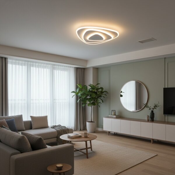 Brilagi - LED димируема таванна лампа MODERN LED/58W/230V 3000-6000K + дистанционно управление