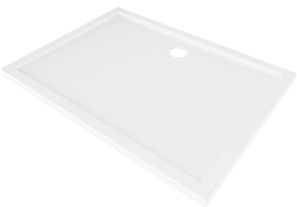 Mexen Flow правоъгълна тънка душ корито 90 x 80 см, бял гланц - 46R108090