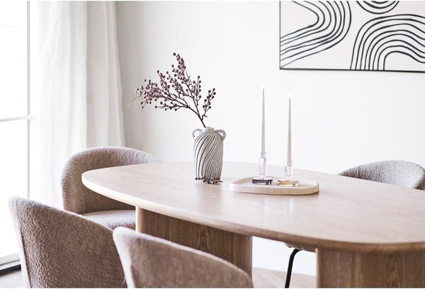 Трапезна маса от декор от ясен 110x210 cm Serra – House Nordic