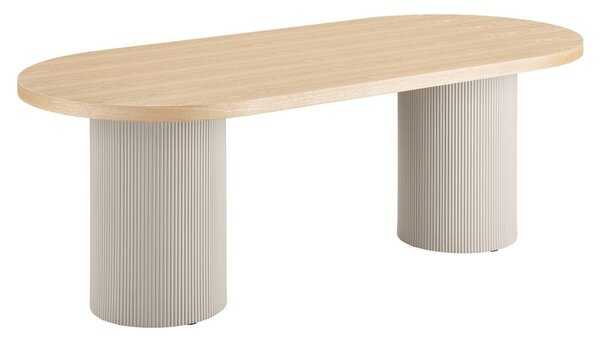 Трапезна маса с ясенов плот 100x220 cm Solva – House Nordic