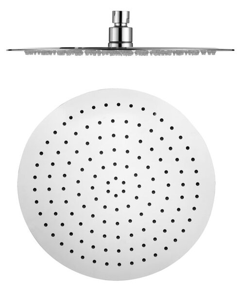 Душ глава от неръждаема стомана в лъскаво сребристо ø 30 cm Slim – Sapho