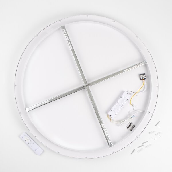 Brilagi - LED димируемо осветително тяло FALCON II LED/108W/230V 3000-6500K Ø 80 см бяло + дистанционно управление