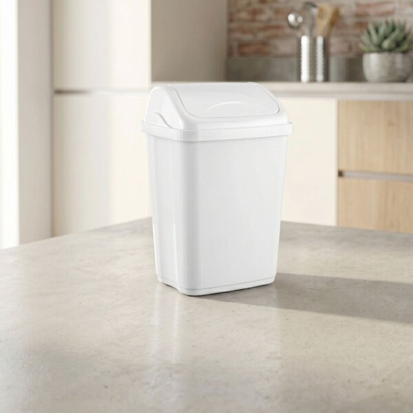 Кош за отпадъци с подвижен капак 5 L