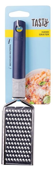 Ръчно ренде Tasty Rocky Structure 678322, 25х5.7 см, Неръждаема стомана, Екологично, Ергономична дръжка, Син