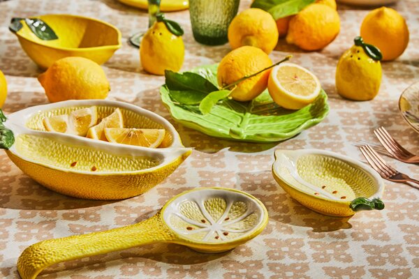 Малка купа TOGNANA Relief Lemon Garden, 15x10x4см