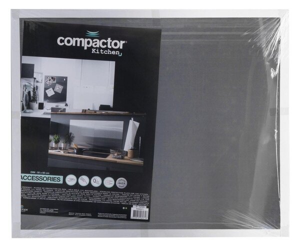 Стенно покритие за печка от неръждаема стомана 50x60 cm Splash – Compactor