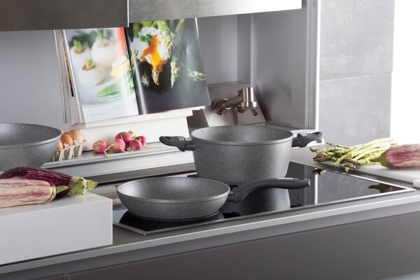 Форма за печене на торта TOGNANA Mythos Marble Nero Floatech, 24см, сива
