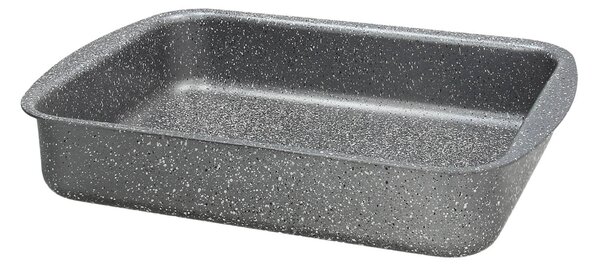 Тава за лазаня TOGNANA Mythos Marble Nero Floatech, 30х22см, сива