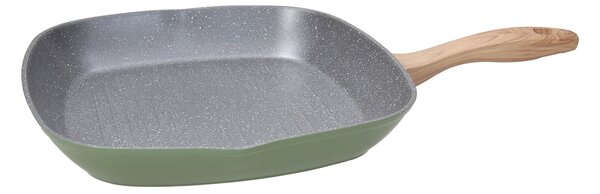 Правоъгълен грил тиган TOGNANA Stone Sage, 28х28см