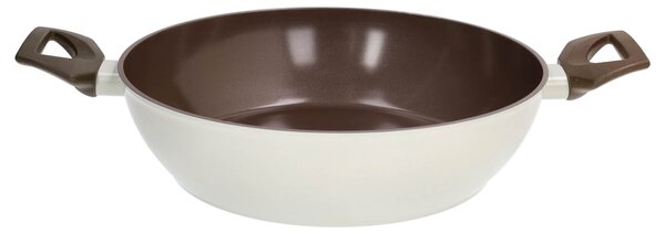 Тиган TOGNANA Sintonia, две дръжки, без PFAS, 28cm, бежово-кестеняв