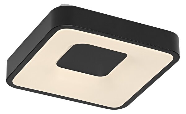 Osram - LED димируемо таванно осветително тяло ORBIS PIANA LED/16W/230V 29x29 cm черно