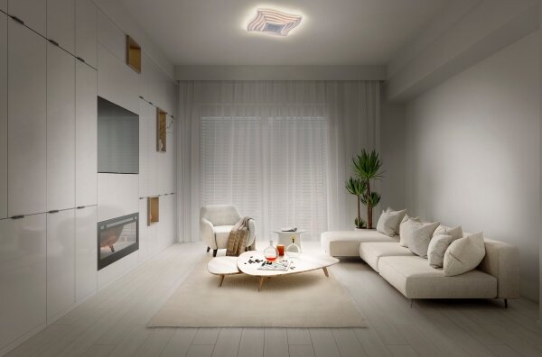 Osram - LED димируемо таванно осветително тяло ORBIS WAVES LED/43W/230V 2600-6000K +DO