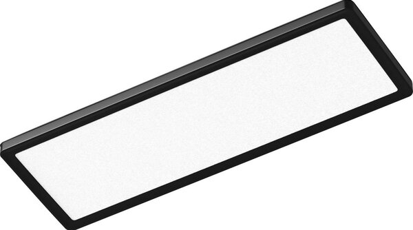 Osram - димируемо LED таванно осветително тяло PLANON EASYFIX LED/24W/230V IP54 черно + с дистанционно управление