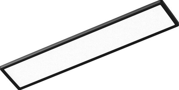 Osram - димируемо LED таванно осветително тяло PLANON EASYFIX LED/30W/230V IP54 черно + с дистанционно управление