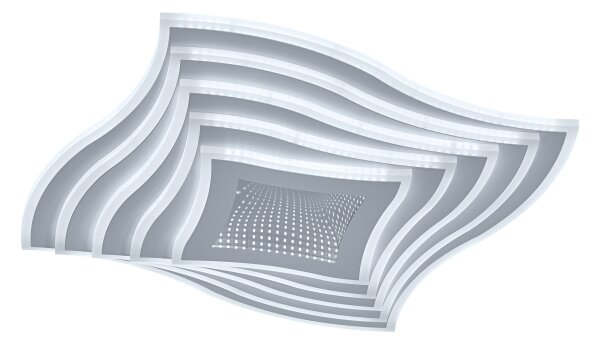 Osram - LED димируемо таванно осветително тяло ORBIS WAVES LED/43W/230V 2600-6000K +DO