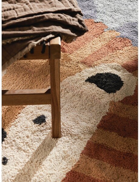 Памучен детски килим подходящ за пране/ръчно изработен 140x200 cm Snuggle Samba – Hanse Home