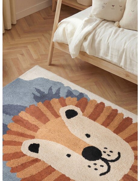 Памучен детски килим подходящ за пране/ръчно изработен 140x200 cm Snuggle Samba – Hanse Home