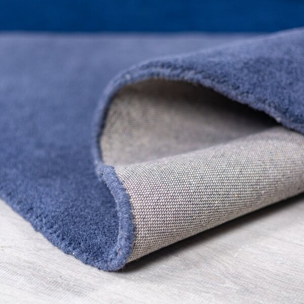 Кръгъл килим, Mia Segment Flair Rugs, син, 150x150 см