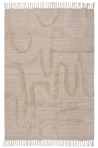 Килим, Loma Wool Flair Rugs, натурален, 120x170 см