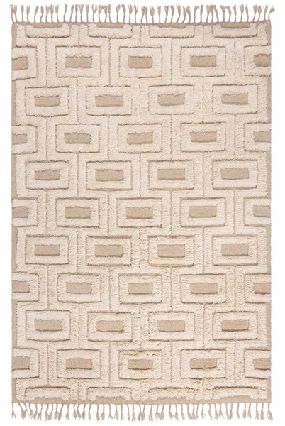 Килим, Greek Key Flair Rugs, натурален, 120x170 см