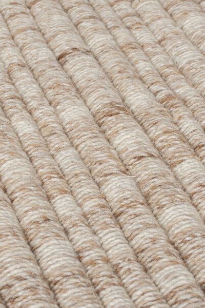 Килим, Rene Fringed Ribbed Flair Rugs, бежов, 160x230 см
