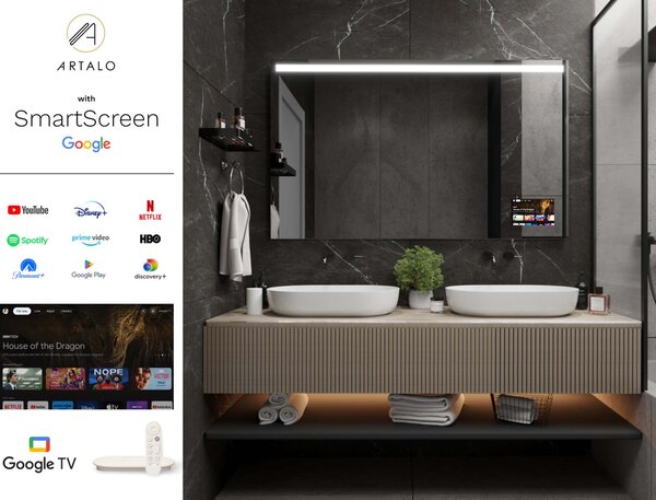 Огледало с LED осветление M12 premium