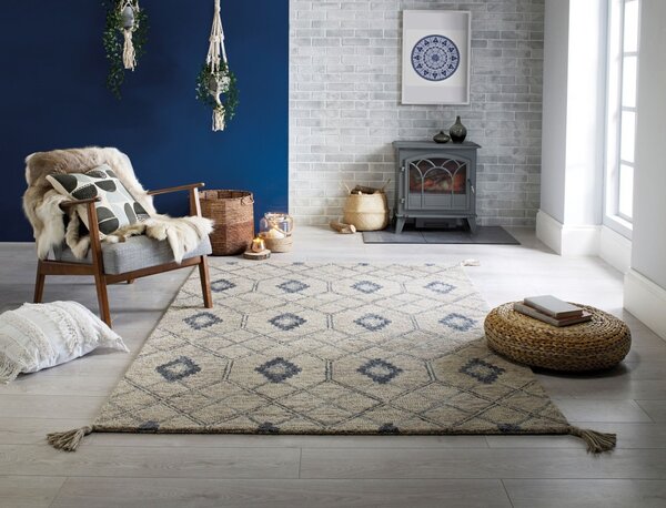 Килим Диего Сив 120X170 см, Flair Rugs