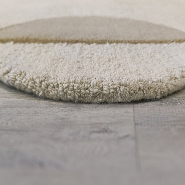 Килим, Mia Scallop Frame Flair Rugs, натурален, 160x230 см