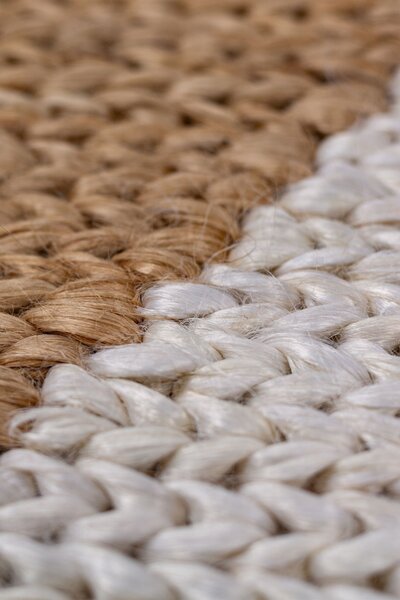 Килим, Effie Diamond Jute Flair Rugs, светлобежов, 160x230 см