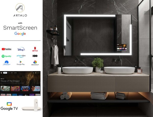 Огледало с LED осветление M23 premium